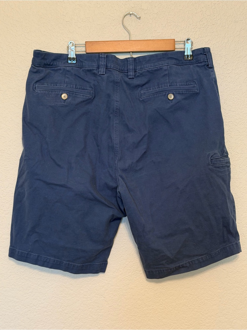 Duluth Trading DuluthFlex Ballroom Blue Relaxed Fit Casual Style Shorts Size 38 - Picture 7 of 13
